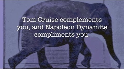 Complement vs Compliment