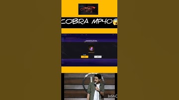 Cobra MP40 with free redeem code #shorts #freefire #ffshorts