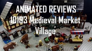 Animated Reviews - 10193 Medieval Market Village