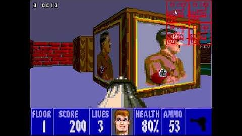 ZX Spectrum Next Ray casting engine test