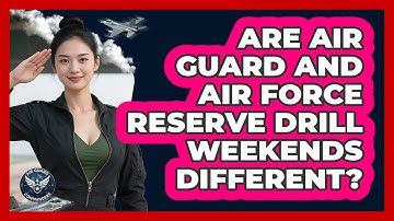 Are Air Guard And Air Force Reserve Drill Weekends Different? - Air Guard Commanders