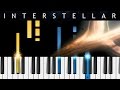 Hans zimmer  interstellar  day one interstellar main theme  piano tutorial