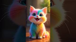 rainbow cat #cat #funny #cartoon #animation #animals #cute #comedy #cuteanimal #cutecat
