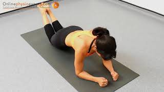 How To Progress To A Full Plank Exercise - Level 1