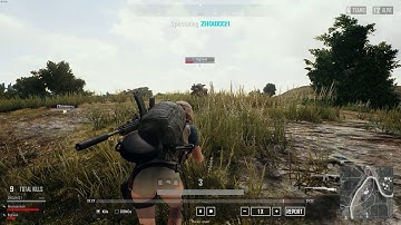 PUBG - Cheating faggot ZHOUXX21 needs a ban.
