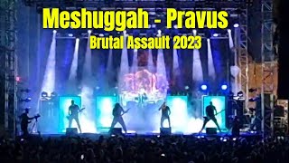 Meshuggah, Pravus, Live at Brutal Assault 2023