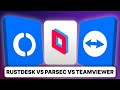 RustDesk vs Parsec vs TeamViewer (2025) | Which One is actually Better?