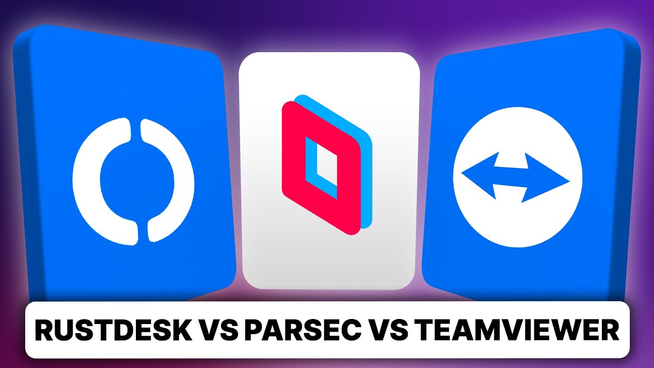 RustDesk vs Parsec vs TeamViewer (2025) | Which One is actually Better?