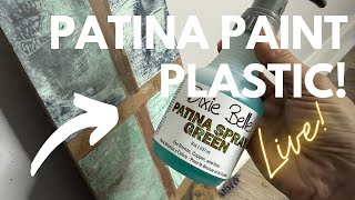 The Top Drawer RVA is live! Let’s paint &amp; patina a plastic mirror frame! 