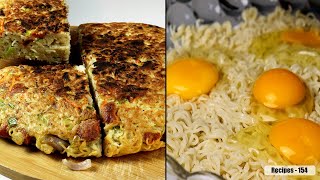 Noodles Omelette | නූඩ්ලස්,බිත්තර තියනවනම් හදන්න ඕනම කෑමක්  | Noodles and Egg Snacks
