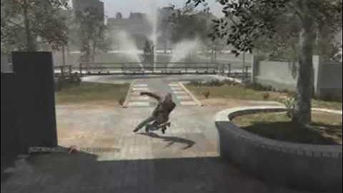 Call of Duty Black Ops Cross The Map Spawn Tomahawk on Level Stadium