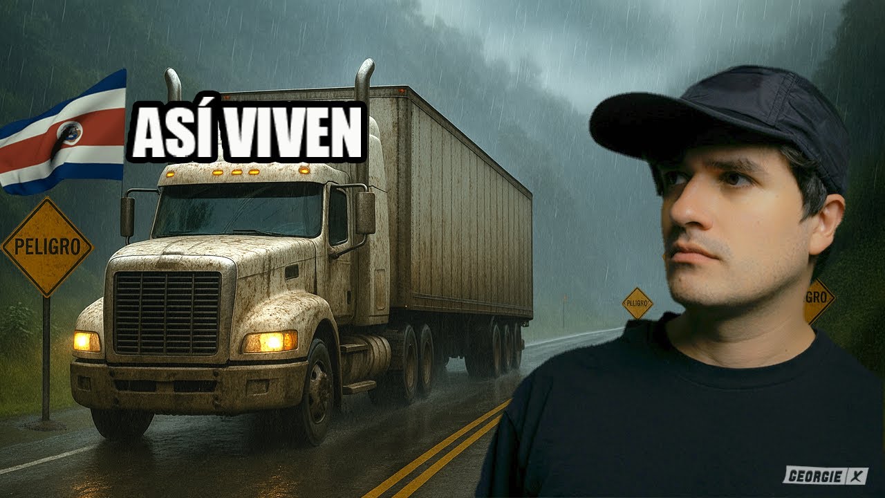 La DURA vida de los TRAILEROS en Costa Rica