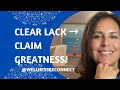  Clear Lack →Claim Greatness!        @wellnessreconnect #mindset #affirmations 