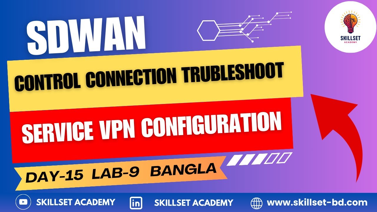 Day-15 Ultimate Guide: Troubleshoot SD-WAN Control Connections ...