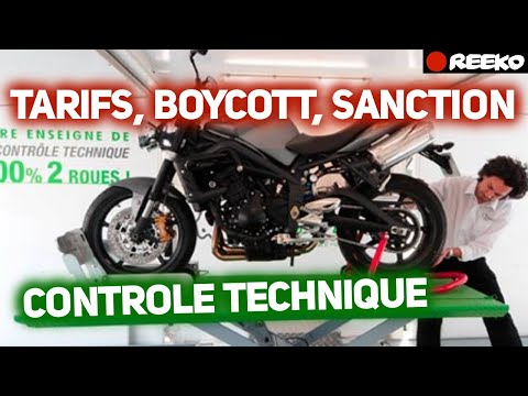 CONTRÔLE TECHNIQUE MOTO : TARIFS, BOYCOTT, SANCTIONS 🔴 REEKO Unchained MOTOR NEWS