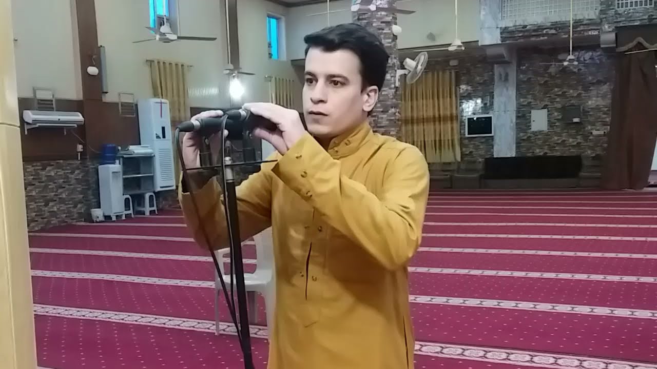 اذان عراقي بمقام البيات : بصوت محمود السبعاوي في جامع السراج المنير  25/3/2021