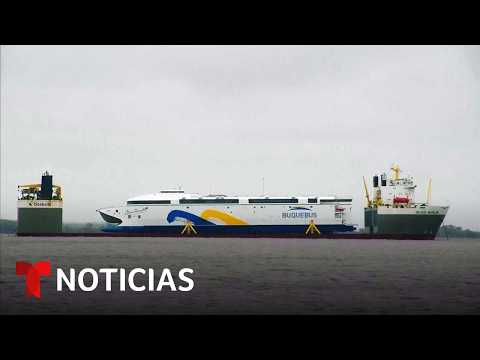 Planeta Tierra: Presentan en Uruguay el ferry eléctrico más grande del mundo | Noticias Telemundo