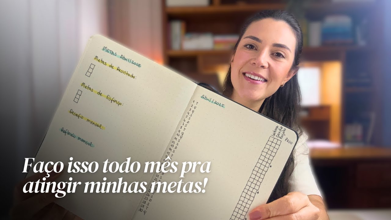 O método de rastreamento de progresso que me faz atingir minhas metas