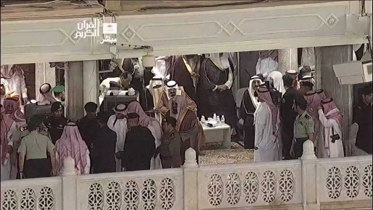 صلاة الجنازة على الأمير نايف في المسجد الحرام