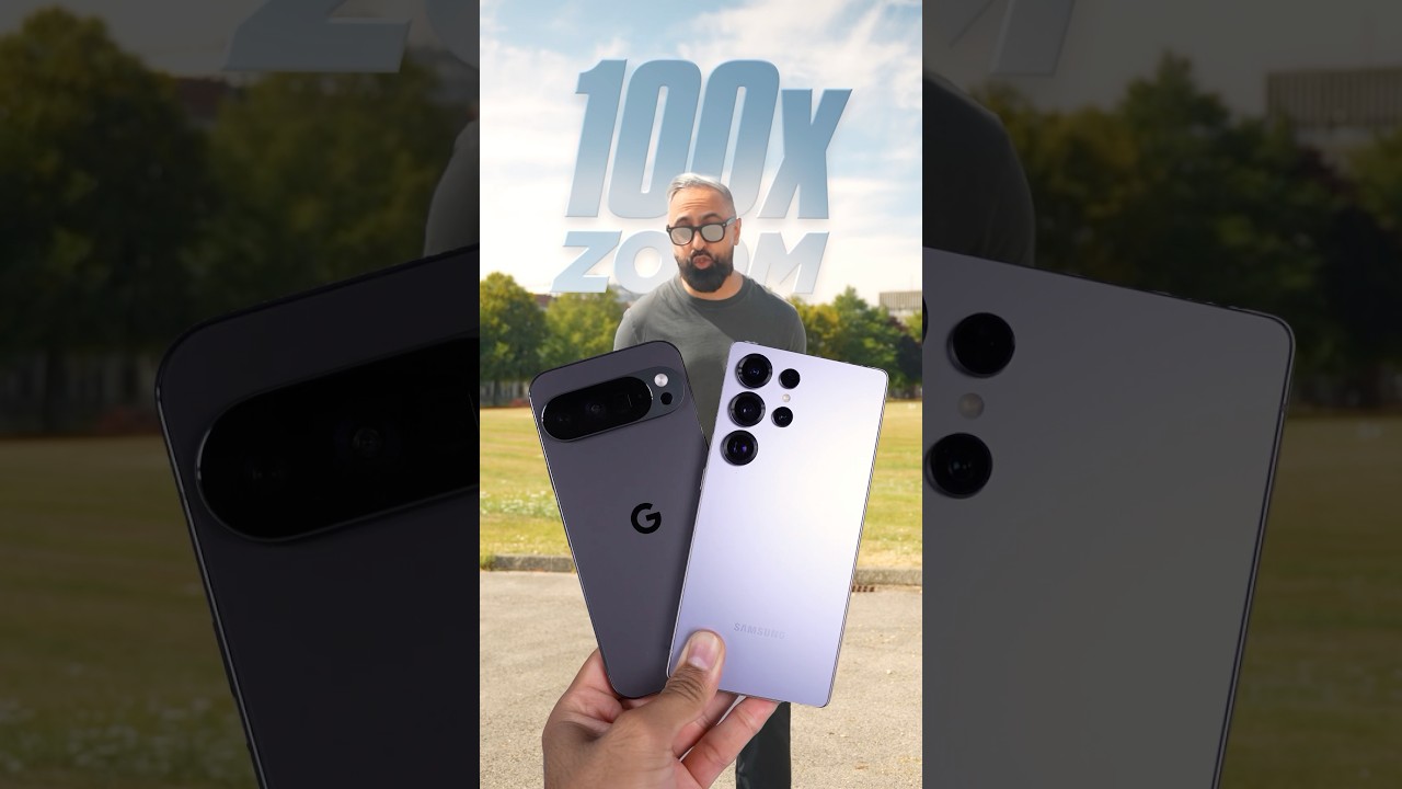 Google Pixel 10 Pro XL vs Samsung Galaxy S25 Ultra - 100x Zoom Camera Comparison