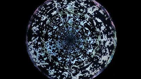 Video Infinity Mirror : Star Tunnel