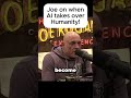 Joe on when AI takes over Humanity! #jre #joerogan #joeroganexperience