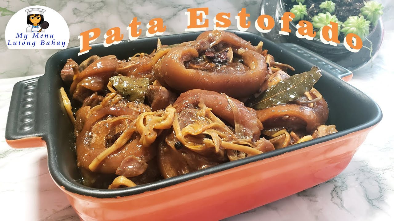 PATA ESTOFADO PORK HOCKS PORK PATA PATA RECIPE YouTube