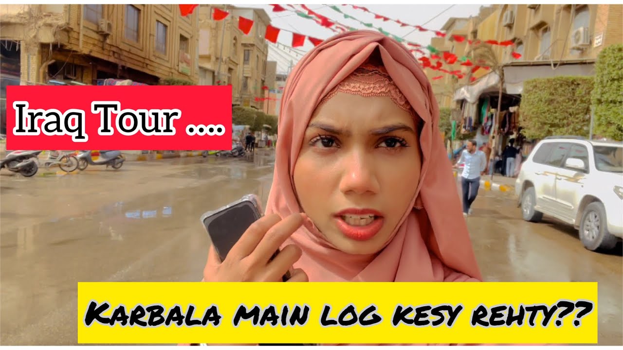 Vlog#2 Flight to Qatar and Iraq | Tour to Karbala | Ziyarat in Iraq Karbala 🇮🇶