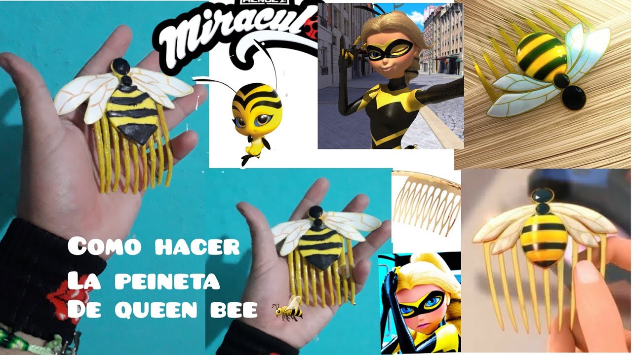 Refinería Post impresionismo hígado Como hacer la peineta de queen bee 🐝🐝 miraculous🐞🐱 lady bug - YouTube