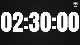 150 Minute Countdown Timer (2 Hours 30 Minutes / 02:30:00) | 9000 Seconds | Clean 4K UHD | HOW TO