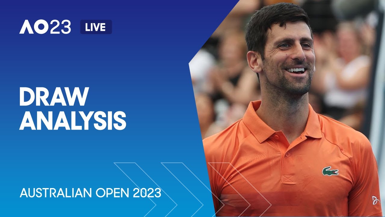 LIVE AO23 Draw Analysis Australian Open 2023