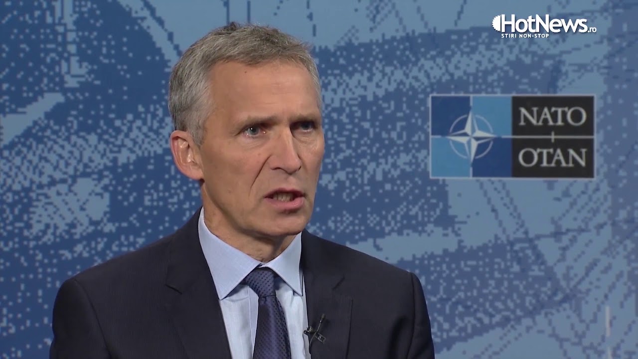 Video Interview Nato Secretary General Jens Stoltenberg Romania