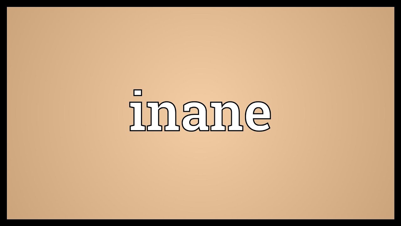 Inane Definitions videos - Dailymotion
