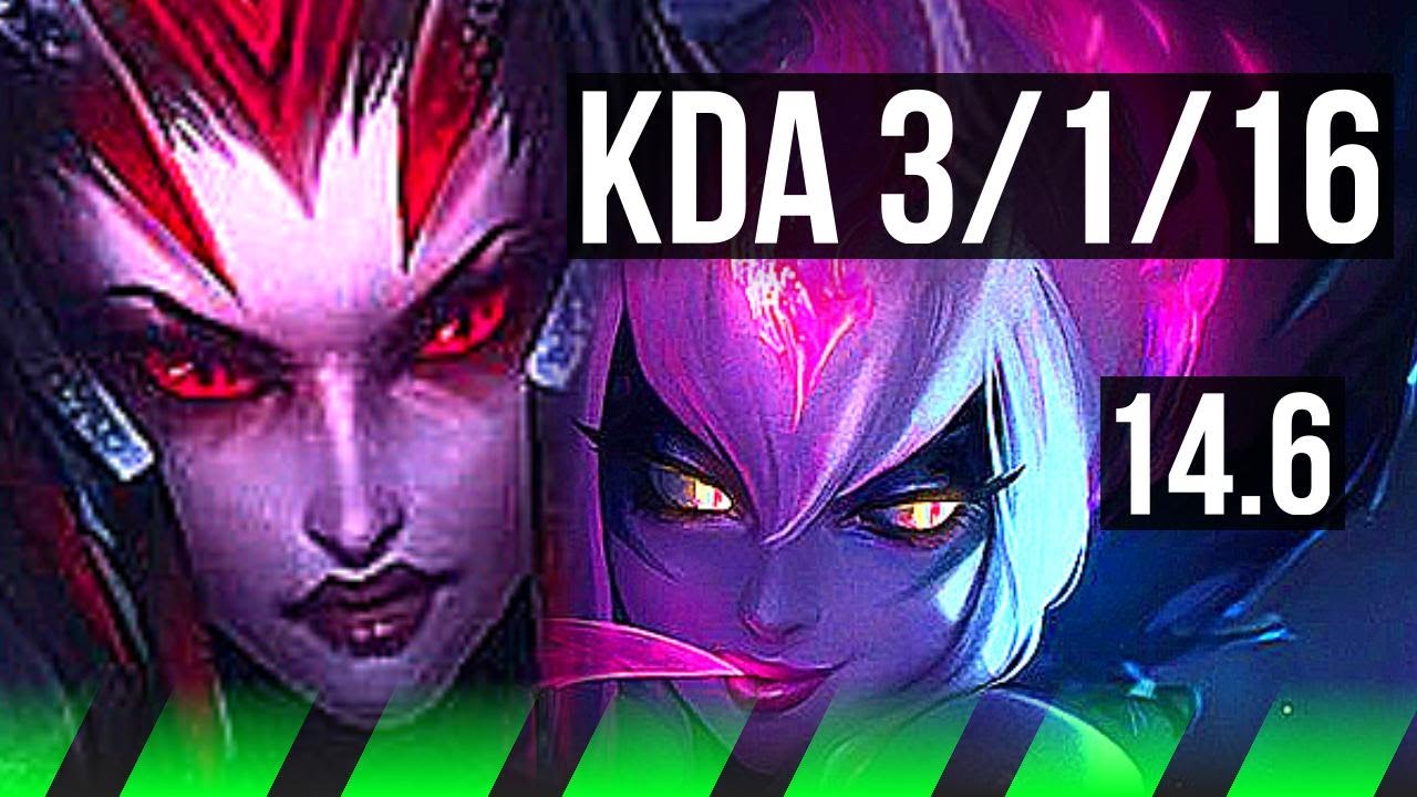 ELISE vs EVELYNN (JNG) | 3/1/16, 300+ games | BR Grandmaster | 14.6