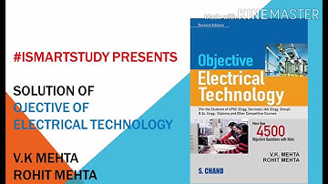 Objective of Electrical Technology by V.K Mehta, Chapter 1. Basic Concepts Question No.34 for B-Tech