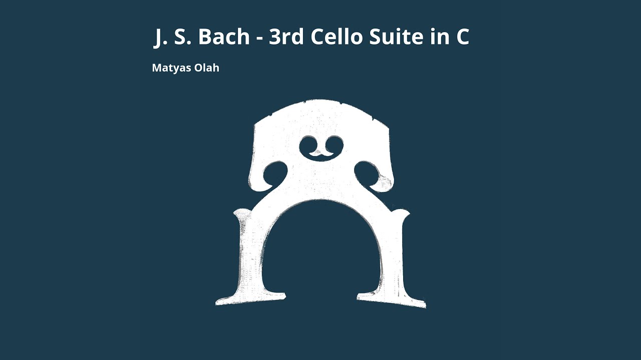 Cello Suite No. 3 in C Major, BWV 1009: Bouree I-II auf YouTube ansehen