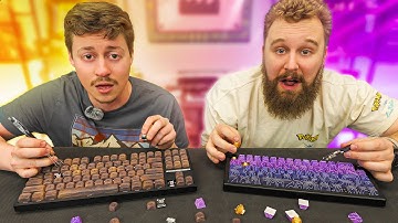 Noobs Build Custom Keyboards.... Budget Gaming Keyboard Challenge