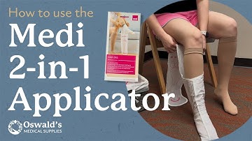 How to Use the Medi 2-in-1 Applicator for Compression Stockings | Donning & Doffing Aid