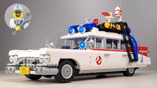 Lego Ghostbusters 10274 Ecto 1 Part 1 speed build