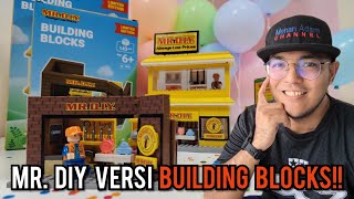 MR DIY BUILDING BLOCKS VERSION 2!! UNBOXING, REVIEW DAN ASSEMBLY!!