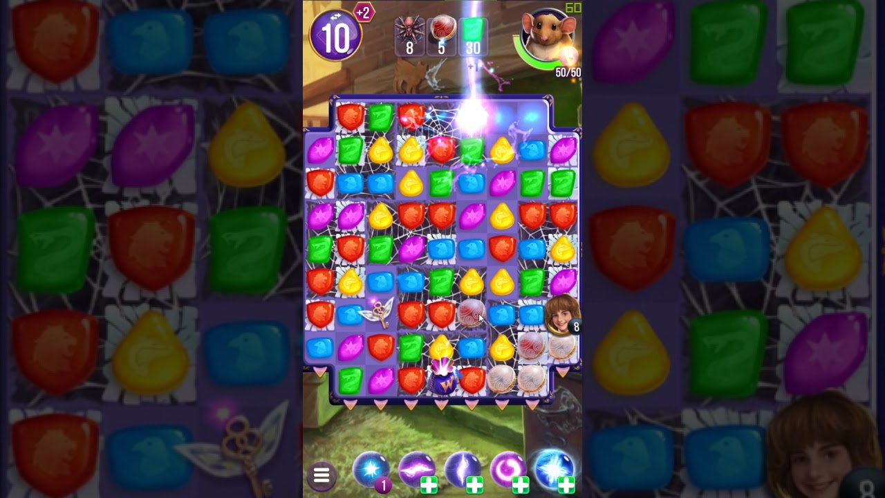 Harry Potter: Puzzles & Spells level 826 no boosters