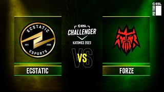 ECSTATIC vs. forZe - Map 1 [Overpass] - ESL Challenger Katowice 2023 - Group B