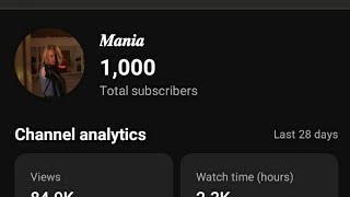 1K Subscribers
