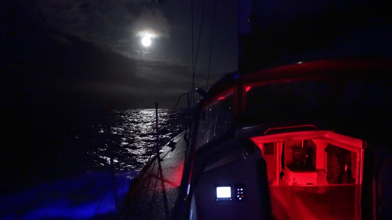 How we Sail at Night — DAY4 / North Atlantic Crossing | Sailing Uma [Step 192.04]