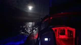 How we Sail at Night — DAY4 / North Atlantic Crossing | Sailing Uma [Step 192.04]