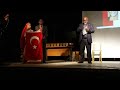 Atatürk ve Cumhuriyet Şiirleri Antolojisi tanıtım etkinliği. Şair:Yusuf Gül Şiir:Atam.