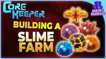 Building a Slime Mob Farm | Core Keeper 1.1