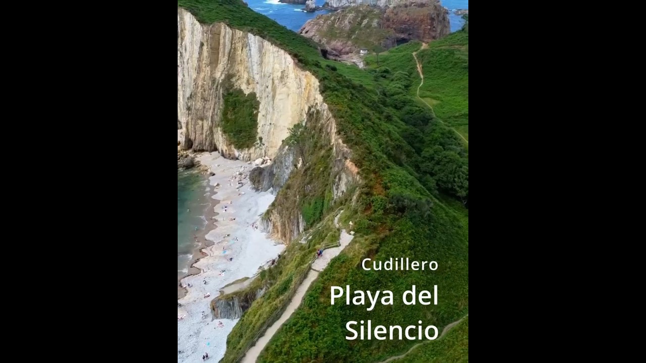 Playa del Silencio, Cudillero,  #asturias #drone #cudillero #beach #turismo #playa #vacaciones