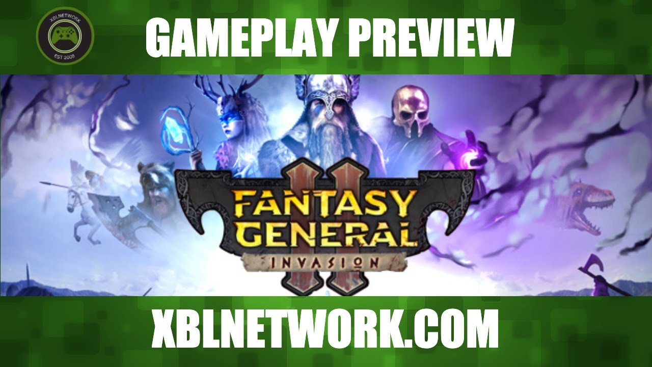 Fantasy General II: Invasion Gameplay on Xbox One With Deus Legend