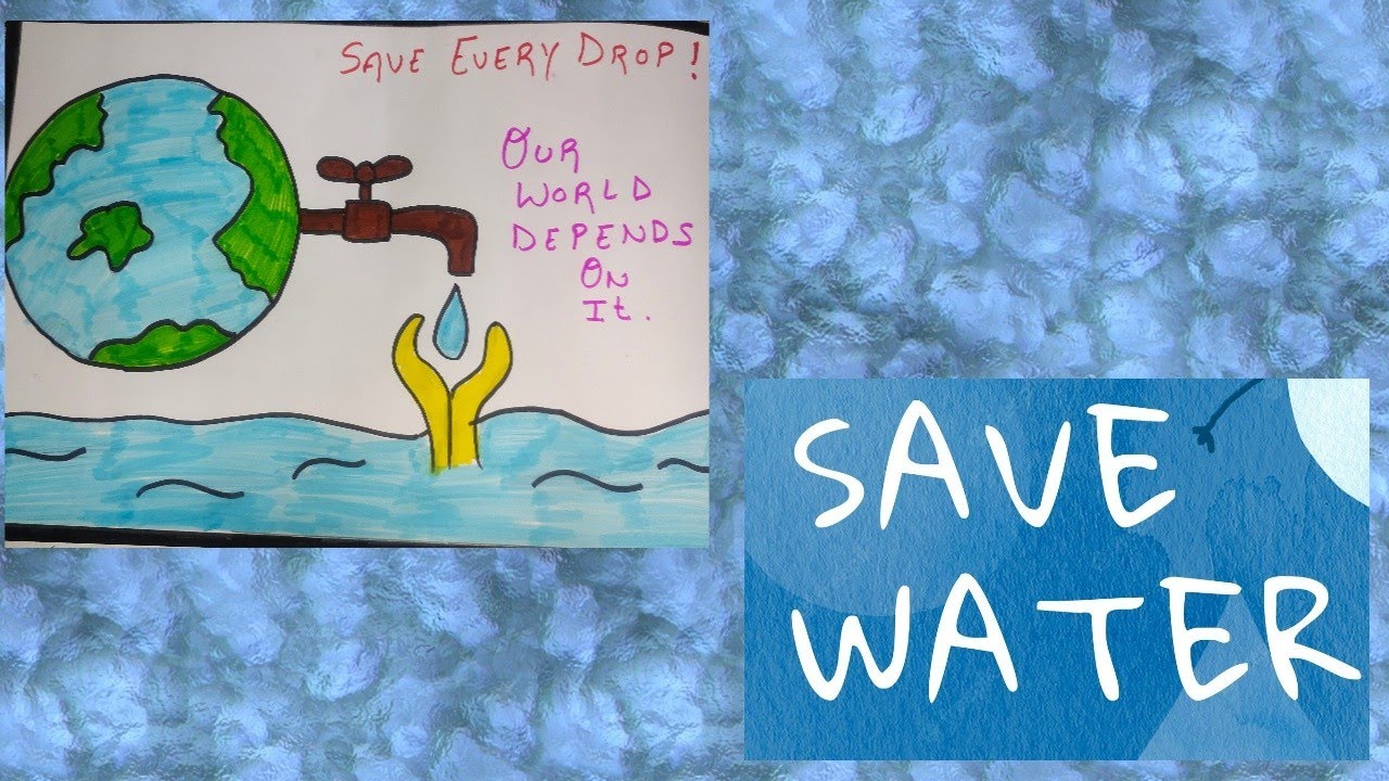 Save water | Drip, Drop, Drip, Drop. This clock must be stopped. save ...